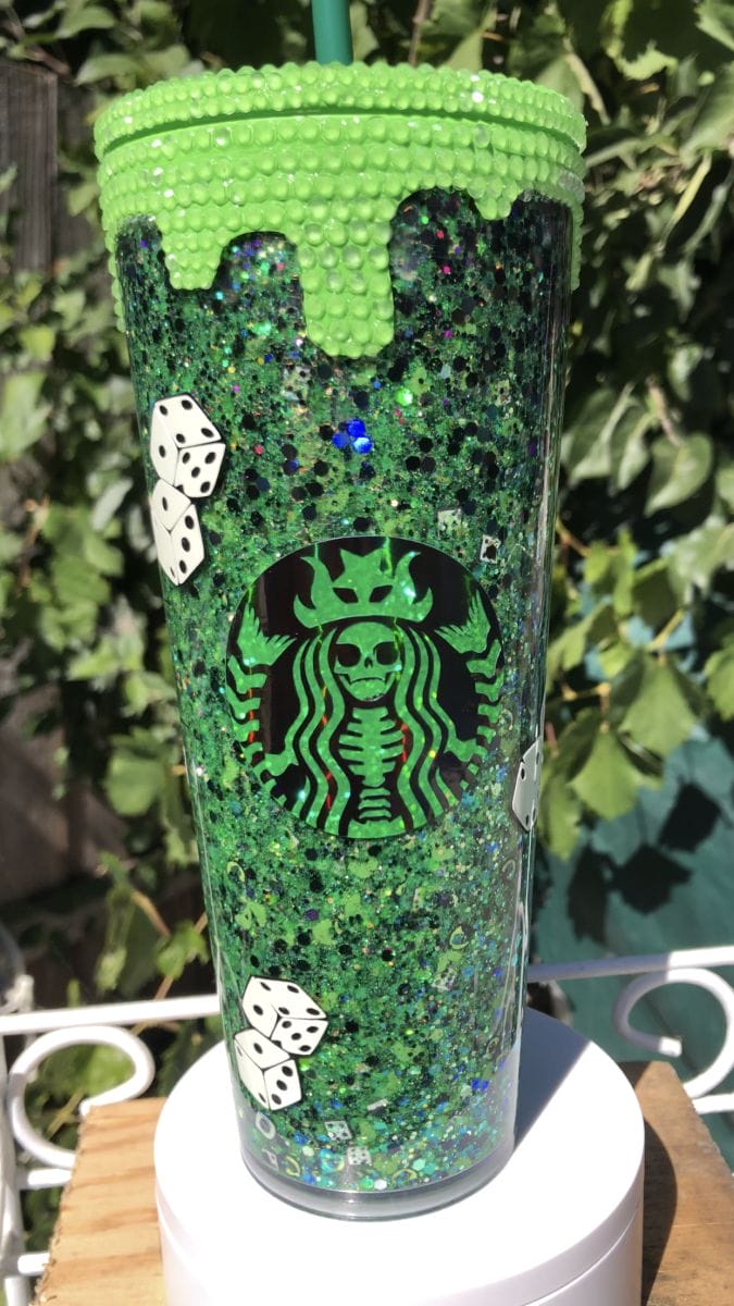 DLR - Starbucks Disneyland Studded Tumbler (Color: Oogie Boogie Green) —  USShoppingSOS