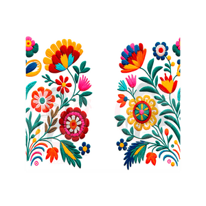 Spring Flowers UVDTF cup wrap – Parker + Rae