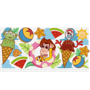 Toys Ice Cream Libbey Wrap